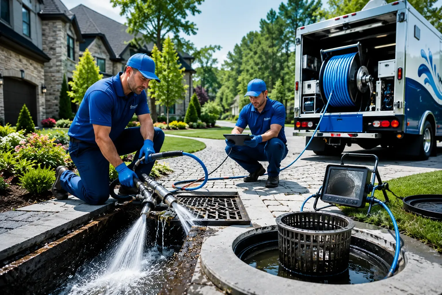 Local outdoor drain cleaning professionals in Platina, CA